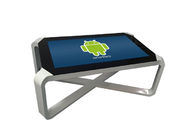 43-calowy ekran LCD Multi Touch Interactive Table Inteligentny wyświetlacz w kształcie litery X do gry w kawę