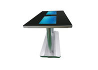 21,5-calowy interaktywny stolik kawowy z podwójnym ekranem Android / Windows Smart touch do wyświetlania reklam wideo kiosku