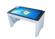 Kioski reklamowe Wideo HD Inteligentny stolik kawowy z ekranem dotykowym i pojemnościowym Multi Touch