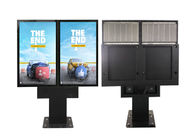 Dwuekranowy wyświetlacz LCD Panel zewnętrzny Ekran LCD Digital Signage do reklamy Cena zewnętrzna