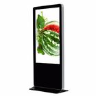 Full HD Reklama cyfrowa Digital Signage Kiosk, elektroniczny zegar 65-calowy wyświetlacz Totem Lcd