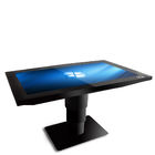 Stół konferencyjny z ekranem dotykowym z aluminiową obudową, interaktywny stół dotykowy z pilotem