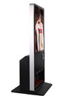 Shoe Polish Digital Signage Kiosk 43 Cal Free Standing With Phone Charger
