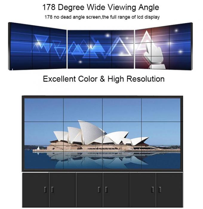 3X3 SAMSUNG 700nits HD 3.9mm stojak podłogowy komercyjny podświetlany wyświetlacz LCD