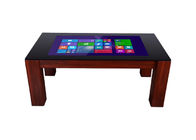 Wodoodporny stolik kawowy do nauki 43-calowy interaktywny kiosk Multi-Touch Screen Gaming Smart Coffee  Table