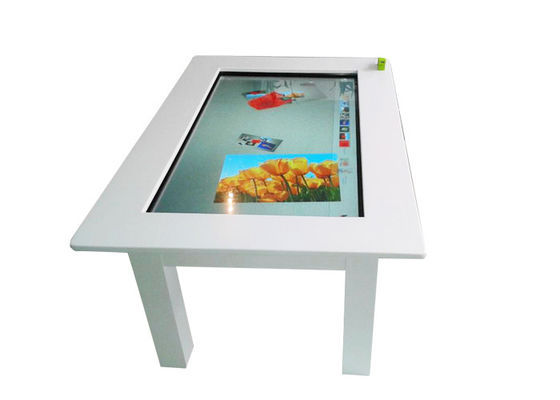 Lcd Interactive Smart Home Touch Screen Table Wielofunkcyjny Stół Z komputerem dla dzieci / rodziny / spotkania