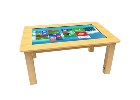 Lcd Interactive Smart Home Touch Screen Table Wielofunkcyjny Stół Z komputerem dla dzieci / rodziny / spotkania