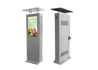 Wodoodporny 32-calowy zasilany bateryjnie LCD Digital Signage Zewnętrzny kiosk Zewnętrzne znaki elektroniczne dla biznesu
