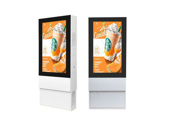 55-calowa zewnętrzna tablica znakowa LCD Wyświetlacz HD Android / Windows Totem Reklama Kiosk Digital Signage