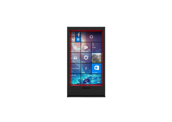 Wodoodporna zewnętrzna 7 * 24-godzinna praca 86-calowy Totem LCD Digital Signage i wyświetlacz