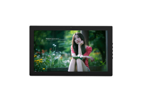 Drewniana 14 cali ramka cyfrowa z napędem baterii z podłączeniem USB