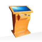 32-calowy poziomy wbudowany komputer osobisty Multi-touch interaktywny samoobsługowy kiosk z drukarką i czytnikiem kart