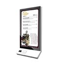 32-calowy ekran dotykowy naścienny Kiosk Food Self Service Kiosk Bulit In POS System