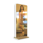 Wewnątrz Stojący Digital Signage Kiosk LCD Magiczny Reklama Smart Touchscreen Mirror Kiosk