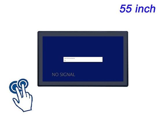 55-calowy wbudowany monitor dotykowy do wyświetlaczy interaktywnych, systemów handlowych, inteligentnych urządzeń i sygnalizacji cyfrowej