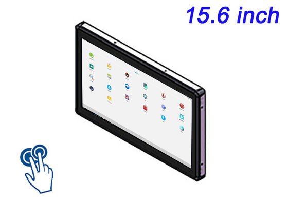 15.6-calowy ekran dotykowy Android wbudowany do wyświetlaczy detalicznych, terminali medycznych, paneli kontrolnych przemysłowych i inteligentnych kiosków