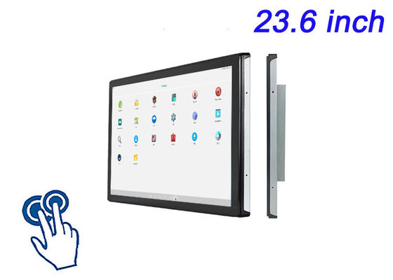 23.6-calowy Android Embedded Touch Display do diagnostyki medycznej, maszyn CNC, monitorowania ropy i gazu oraz zaawansowanych aplikacji HMI