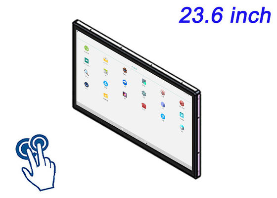 23.6-calowy Android Embedded Touch Display do diagnostyki medycznej, maszyn CNC, monitorowania ropy i gazu oraz zaawansowanych aplikacji HMI