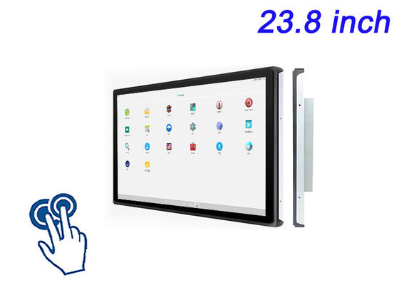 23.8-calowy Android Embedded Touch Screen dla aplikacji hotelarskich, maszyn CNC, pulpitu logistycznego i cyfrowej sygnalizacji