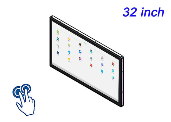 32-calowy Android Embedded Touch Monitor do centrów dowodzenia, wyświetlaczy transportu publicznego, pulpitu logistycznego i cyfrowych paneli reklamowych
