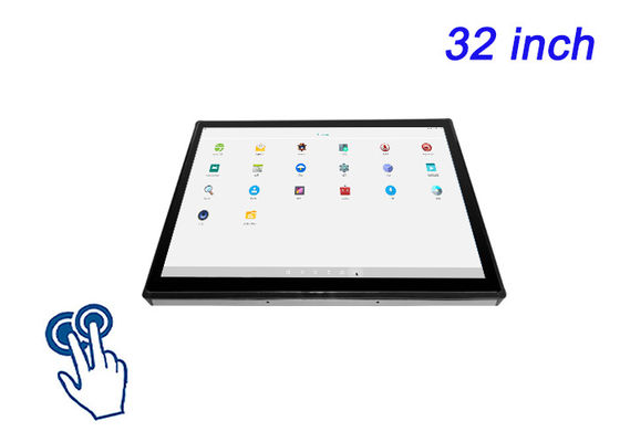 32-calowy Android Embedded Touch Monitor do centrów dowodzenia, wyświetlaczy transportu publicznego, pulpitu logistycznego i cyfrowych paneli reklamowych