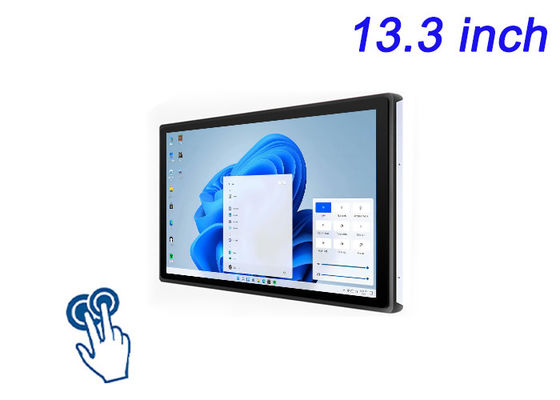 13.3-calowy Windows Touch Embedded Monitor do sprzedaży detalicznej, interaktywnego cyfrowego sygnalizacji, inteligentnych domowych węzłów i paneli sterowania