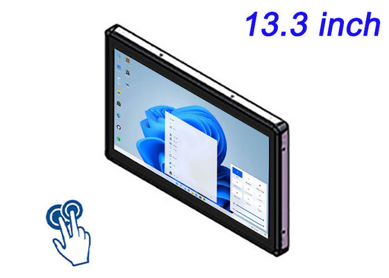 13.3-calowy Windows Touch Embedded Monitor do sprzedaży detalicznej, interaktywnego cyfrowego sygnalizacji, inteligentnych domowych węzłów i paneli sterowania