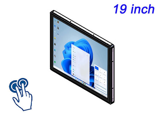 19-calowy wyświetlacz Windows Touch Embedded dla punktów sprzedaży, paneli sterowania przemysłowego, obrazowania medycznego i biletu transportowego