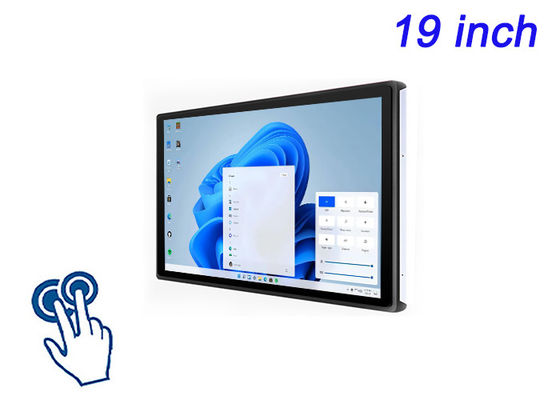 19-calowy wyświetlacz Windows Touch Embedded dla punktów sprzedaży, paneli sterowania przemysłowego, obrazowania medycznego i biletu transportowego