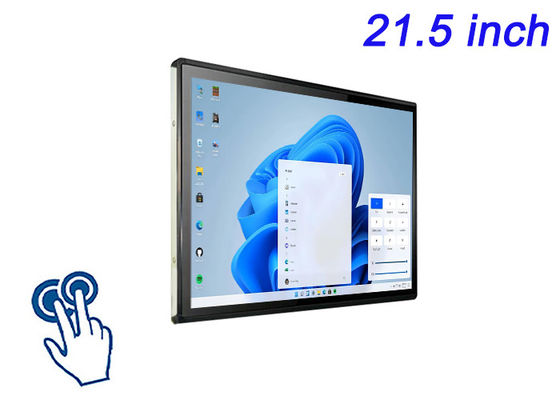 21.5-calowy ekran dotykowy Windows Embedded dla systemów rozrywki, interfejsów szkoleniowych, rozwiązań hotelarskich i paneli przemysłowych