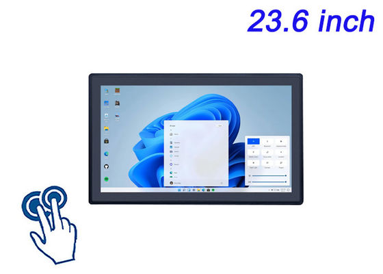 23.6-calowy wyświetlacz Windows Touch Embedded dla diagnostyki medycznej, maszyn CNC, systemów rafinerii ropy naftowej i zaawansowanych paneli sterowania