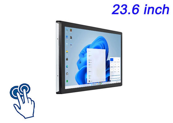 23.6-calowy wyświetlacz Windows Touch Embedded dla diagnostyki medycznej, maszyn CNC, systemów rafinerii ropy naftowej i zaawansowanych paneli sterowania