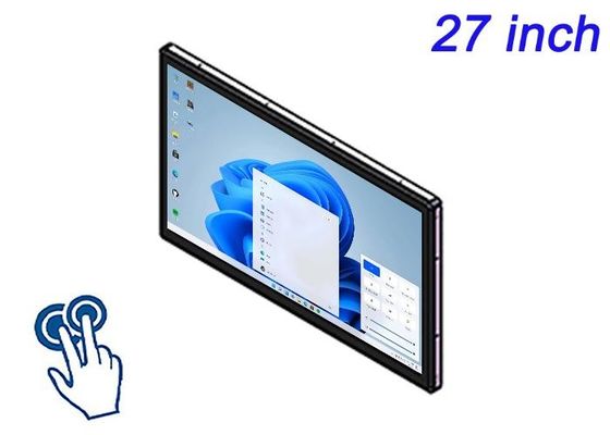 27-calowy ekran dotykowy Windows wbudowany do wystaw handlowych, interaktywnej reklamy, zaawansowanych aplikacji detalicznych i systemów sterowania