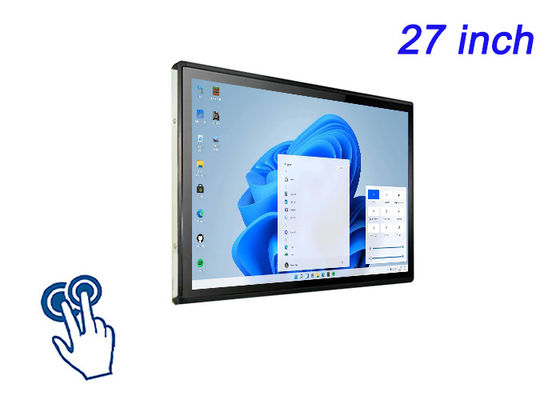 27-calowy ekran dotykowy Windows wbudowany do wystaw handlowych, interaktywnej reklamy, zaawansowanych aplikacji detalicznych i systemów sterowania