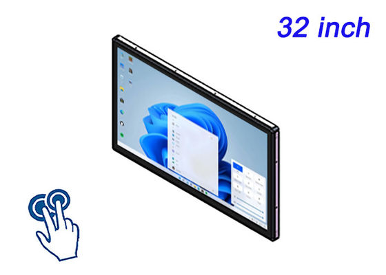 32-calowy monitor Windows Touch Embedded do pomieszczeń kontroli, wyświetlaczy logistycznych, systemów nadzoru i interfejsów transportu publicznego