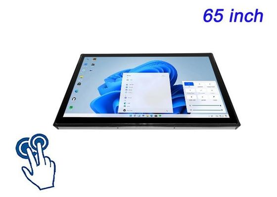 65-calowy wyświetlacz Windows Touch Embedded Display do sieci sygnalizacji cyfrowej, aplikacji w pomieszczeniu sterowania, doświadczeń wciągających i prezentacji o wysokim wpływie