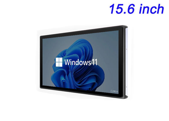 15.6-calowy wyświetlacz Windows Touch Embedded dla automatyki przemysłowej, systemów punktów sprzedaży, obrazowania medycznego i transportu