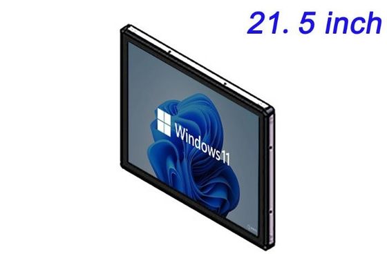 21.5-calowy ekran Windows Embedded dla wyświetlaczy inteligentnego miasta, aplikacji hotelarskich, pulpitów korporacyjnych i sprzętu przemysłowego