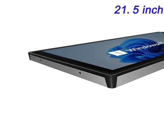 21.5-calowy ekran Windows Embedded dla wyświetlaczy inteligentnego miasta, aplikacji hotelarskich, pulpitów korporacyjnych i sprzętu przemysłowego