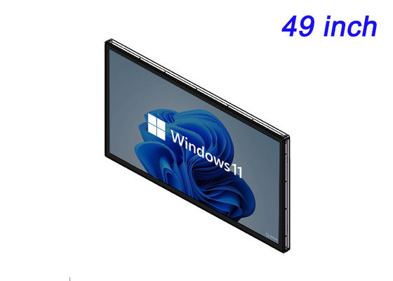 49-calowy wyświetlacz Windows Touch Embedded Display do gry wciągającej, dużych formatu sygnalizacji cyfrowej, centrów dowodzenia i sterowania oraz wysokiej klasy wyświetlaczy interaktywnych