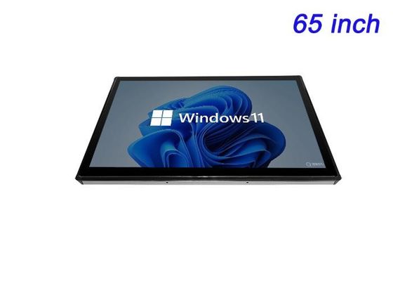 65-calowy wyświetlacz Windows Touch Embedded Display do sieci sygnalizacji cyfrowej, aplikacji w pomieszczeniu sterowania, doświadczeń wciągających i prezentacji o wysokim wpływie