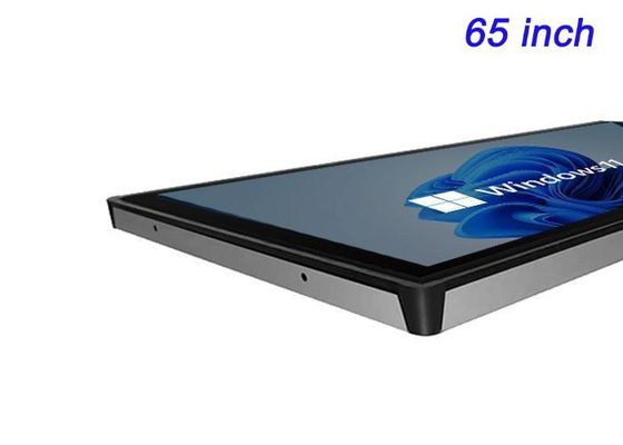 65-calowy wyświetlacz Windows Touch Embedded Display do sieci sygnalizacji cyfrowej, aplikacji w pomieszczeniu sterowania, doświadczeń wciągających i prezentacji o wysokim wpływie