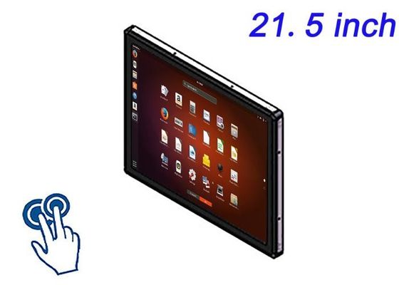 21.5-calowy wyświetlacz dotykowy Linux Embedded Display do dashboardów logistycznych, inteligentnych fabryk, interfejsów korporacyjnych i tablic wyników stadionów