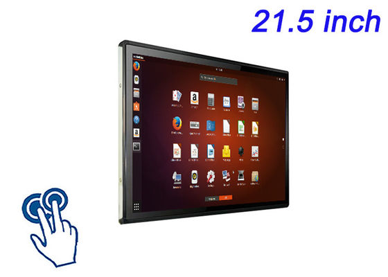 21.5-calowy wyświetlacz dotykowy Linux Embedded Display do dashboardów logistycznych, inteligentnych fabryk, interfejsów korporacyjnych i tablic wyników stadionów