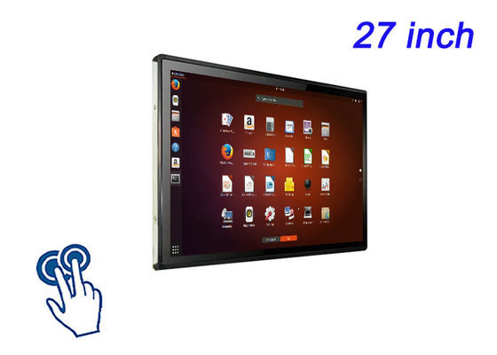 27-calowy ekran dotykowy Linux wbudowany do dużych wyświetlaczy detalicznych, systemów odprawy na lotnisku, monitorowania transmisji i paneli kontrolnych energii