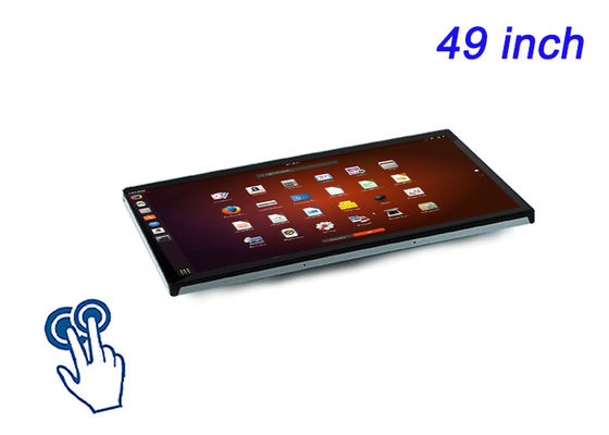 49-calowy wyświetlacz Linux Touch Embedded Display do sygnalizacji cyfrowej, rozwiązań dla spotkań korporacyjnych, monitorowania obiektów i paneli transportowych
