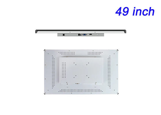 49-calowy wyświetlacz Linux Touch Embedded Display do sygnalizacji cyfrowej, rozwiązań dla spotkań korporacyjnych, monitorowania obiektów i paneli transportowych
