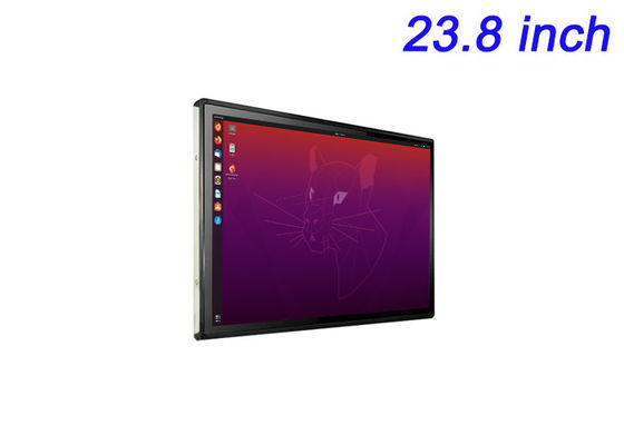 23.8-calowy wyświetlacz Linux Embedded dla paneli informacji publicznych, automatyki przemysłowej, paneli kontrolnych energii i aplikacji Smart City