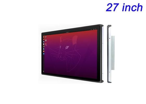 27-calowy ekran wbudowany w system Linux do dużych ekranów detalicznych, interfejsów korporacyjnych, systemów transportu publicznego i monitorowania bezpieczeństwa