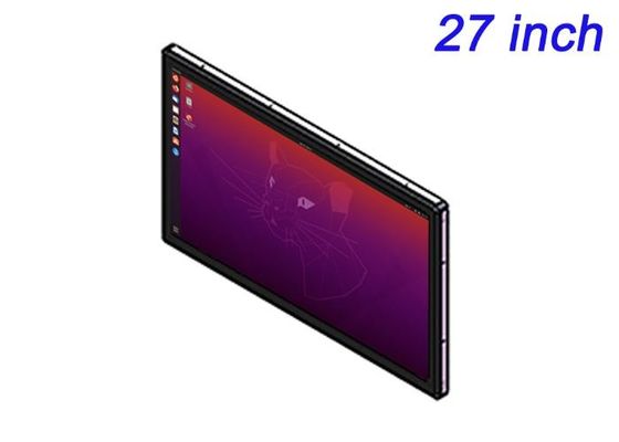 27-calowy ekran wbudowany w system Linux do dużych ekranów detalicznych, interfejsów korporacyjnych, systemów transportu publicznego i monitorowania bezpieczeństwa